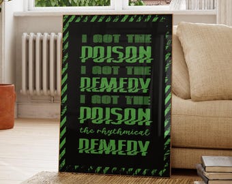 The Prodigy Poison Print | Keith Flint Inspired Wall Art