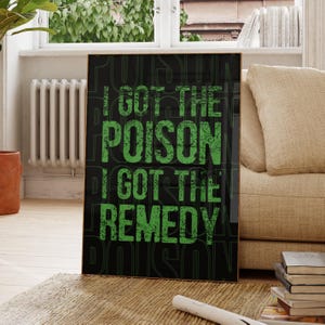 Unofficial Poison Inspired Print | Experience | Poison | Keith Flint | Living Room/Bedroom/Kitchen Wall Art | A5/A4/A3/A2/A1/A0