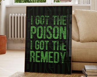 Unofficial Poison Inspired Print | Experience | Poison | Keith Flint | Living Room/Bedroom/Kitchen Wall Art | A5/A4/A3/A2/A1/A0