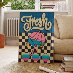 Vintage 90's Rave Inspired Poster | Disco Dance Floor Ecstasy | 90's Rave Flyers | Living Room/Bedroom/Kitchen Wall Art | A5/A4/A3/A2/A1/A0