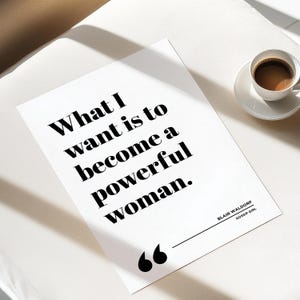 Gossip Girl Poster Print | Blair Waldorf | A powerful woman | Meester | TV Series | Living Room/Bedroom/Kitchen Wall | A5/A4/A3/A2/A1/A0