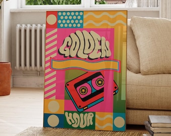 Vintage 90's Rave Inspired Poster | Disco Dance Floor Ecstasy | 90's Rave Flyers | Living Room/Bedroom/Kitchen Wall Art | A5/A4/A3/A2/A1/A0