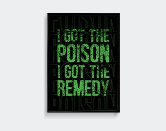 The Prodigy Posters | The Prodigy Prints | Experience | Poison | Keith Flint | Living Room/Bedroom/Kitchen Wall Art | A5/A4/A3/A2/A1