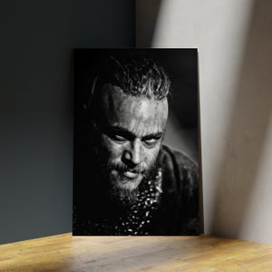 Viking Posters | Viking Prints | Ragnar | Ragnar Lothbrok | Travis Fimmel | Living Room/Bedroom/Kitchen Wall Art | A5/A4/A3/A2/A1/A0