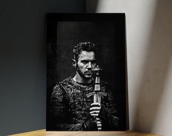 Pósteres vikingos / Obispo Heahmund / Cristiano / Jonathan Rhys Meyers / Arte mural para sala de estar, dormitorio y cocina / A5/A4/A3/A2/A1/A0