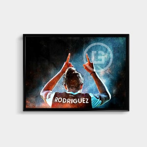Burnley FC Posterdruck | Jay Rodriguez | Fußball | Wohnzimmer/Mannhöhle/Schlafzimmer/Küche Wandkunst |A5/A4/A3/A2/A1