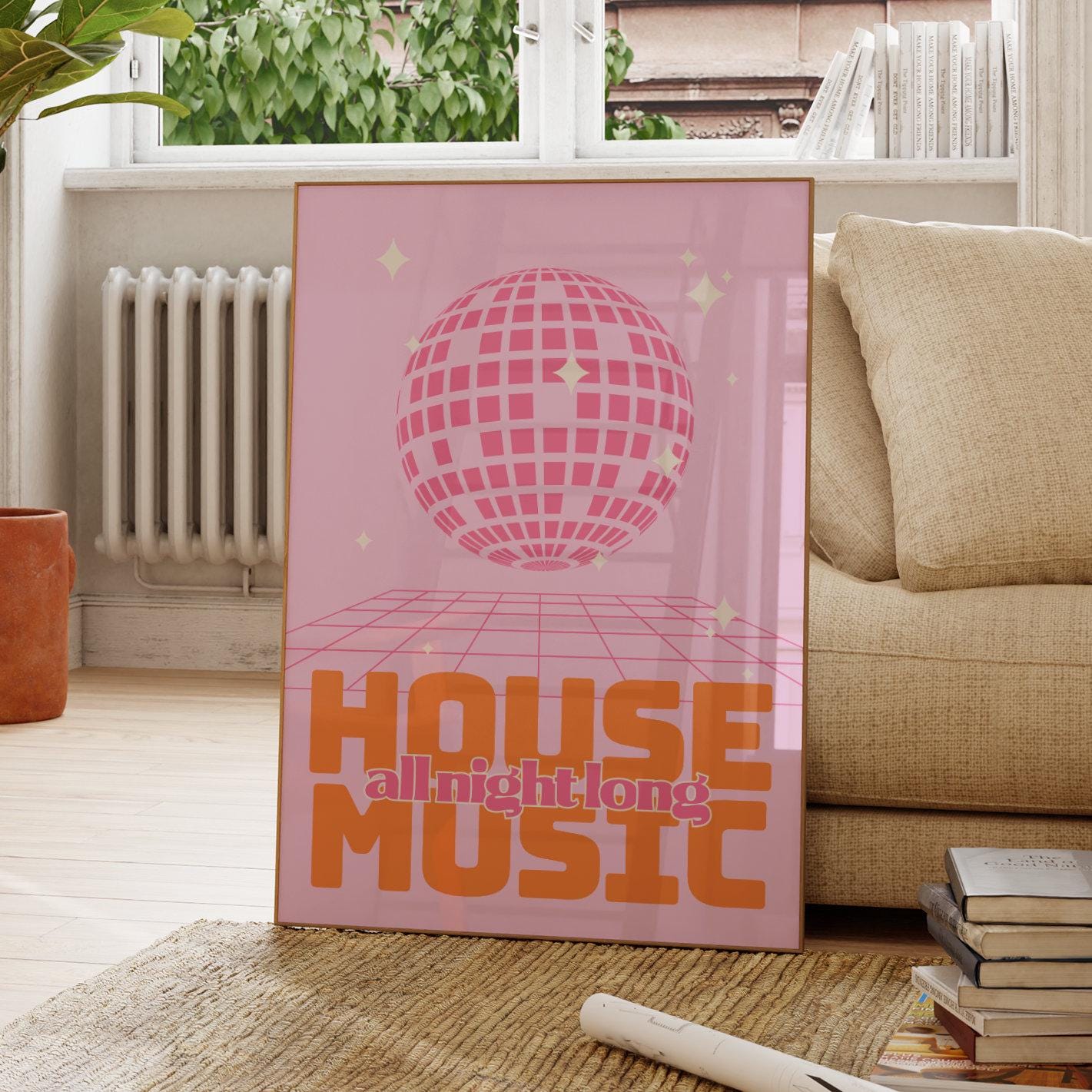 House Music Wall Art UK