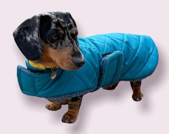 Extra Warm Coat Dachshund - WaterProof - Custom Made