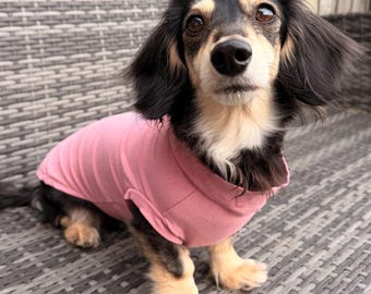 Anti-Allergy Bamboo Dachshund Cooling Shirt, Cooling Dog T-Shrit