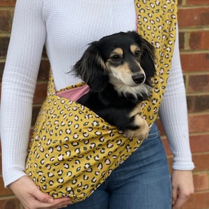 ダックスフンドスリング、軽量犬用スリング、犬用キャリーバッグ