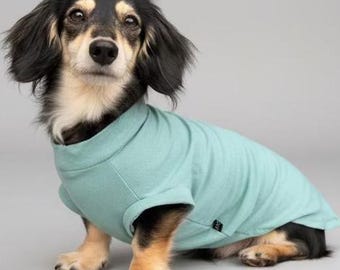 Bamboo Dachshund Cooling T-shirt: Anti-Allergy Dog Jumper, Small Breed Coat