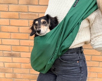 Lightweight Dachshund Sling: Small Dog Carry Bag