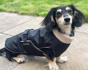 Waterproof Dachshund Coat: Lightweight Small Dog Jacket