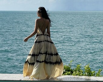 summer dress open back