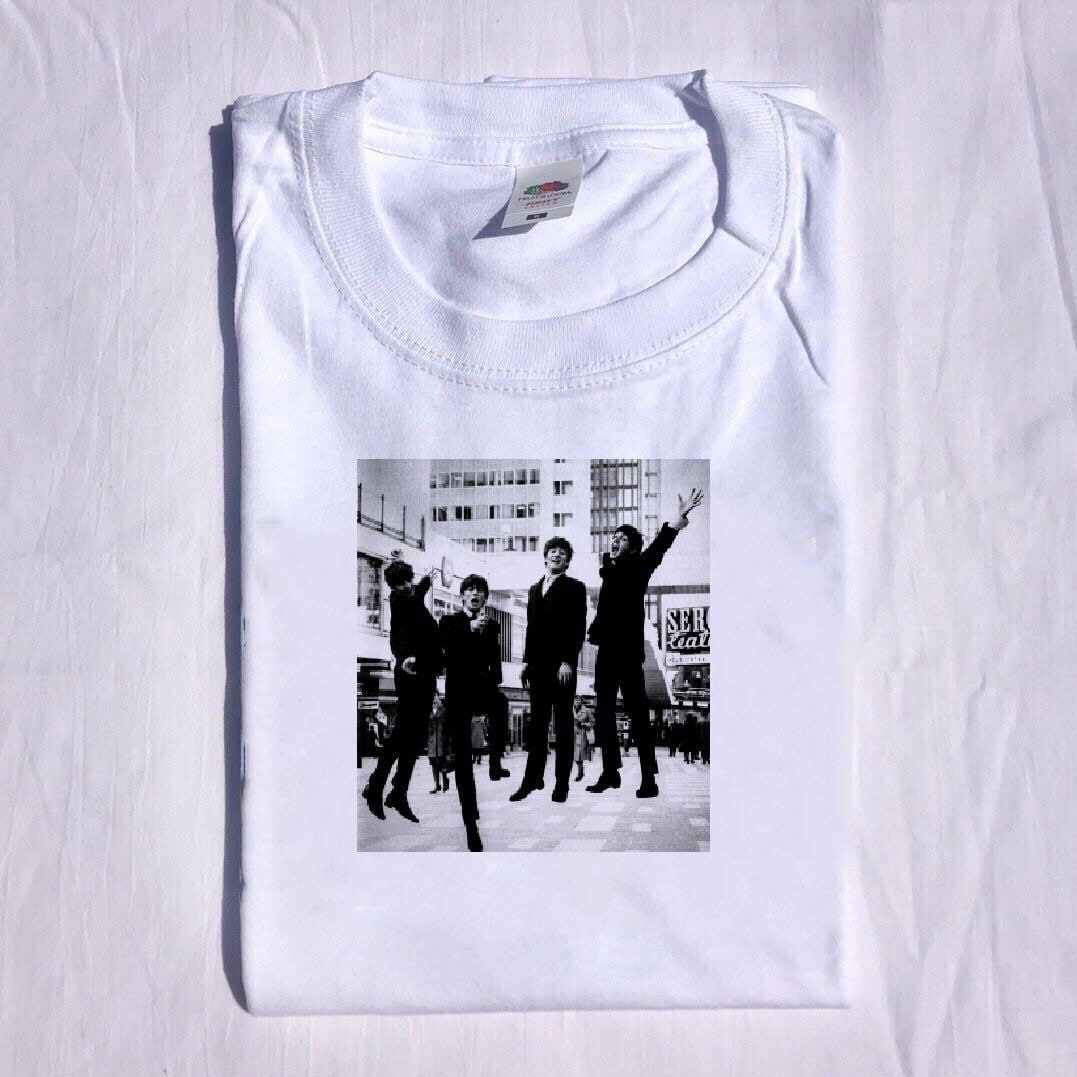 The Beatles vintage retro graphic t shirt