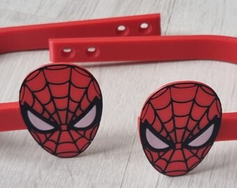 Raffhalter für Vorhang nach Maß im Spiderman Stil (Paar)