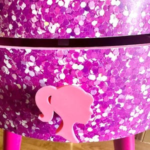 Custom made barbie style fanart curtain drawer knobs