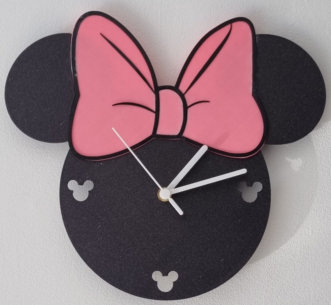 Minnie Mouse Clock - Etsy
