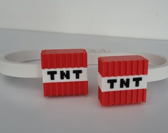 Raffhalter für Vorhang im Minecraft-Stil (Paar)