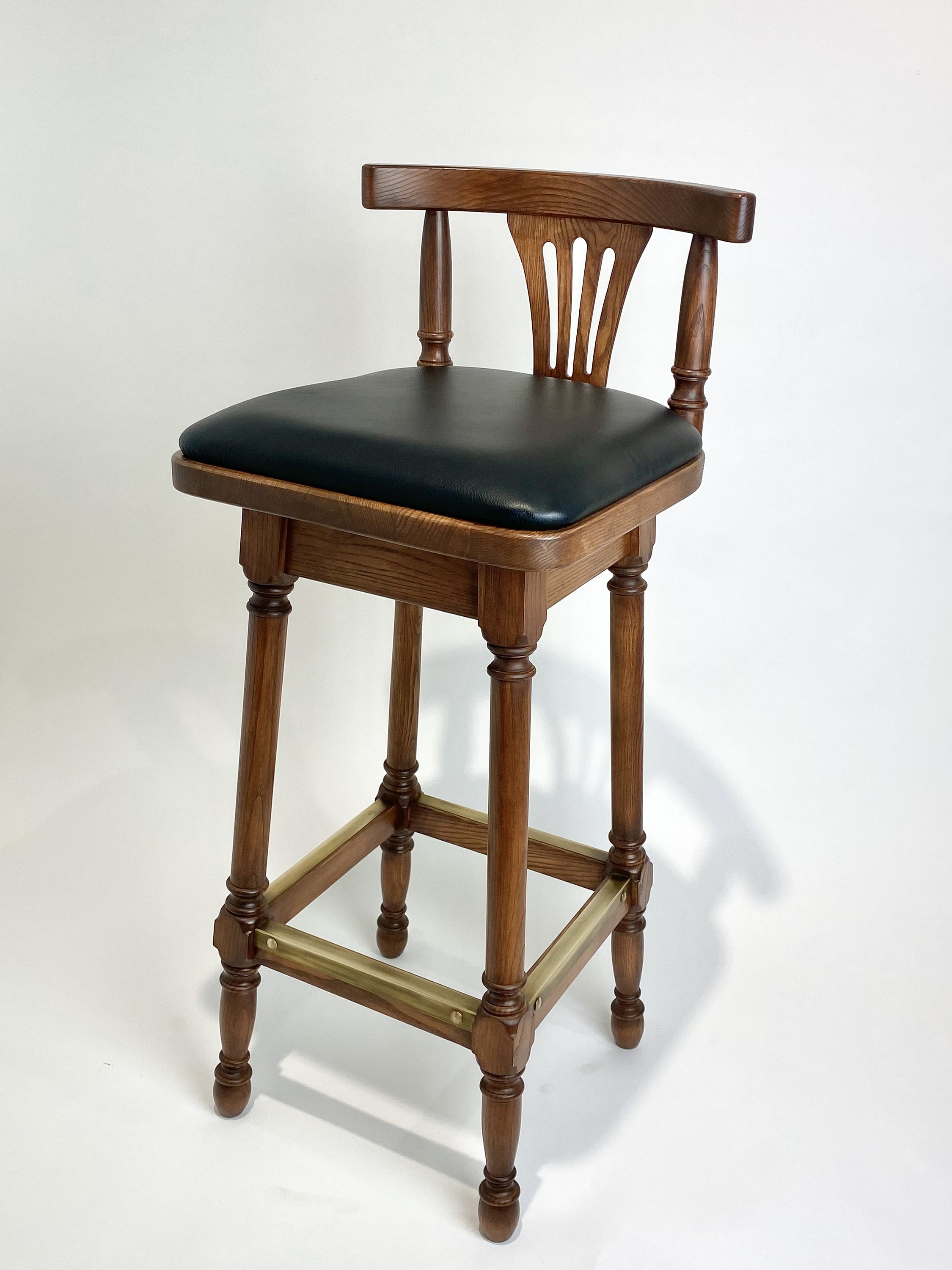Solid Wood Bar Stools in Oak, Counter Height Stool, Bar Furniture ...