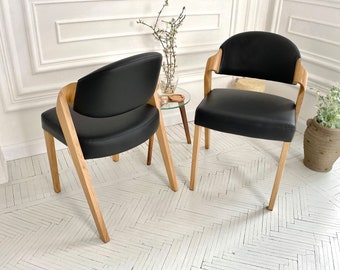 Handcrafted Dining Chairs "ANDY" with the Focus on Details and the Love for Materials, Ensuring Your Comfort and Aesthetic Satisfaction