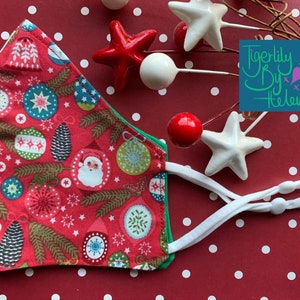 Christmas Tree Fabric Face Mask