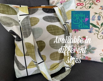 Orla Kiely Linear Scribble Stem Fabric Tote