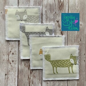 Foxy Bambus Wiederverwendbare Bambus Frottee Wattepads