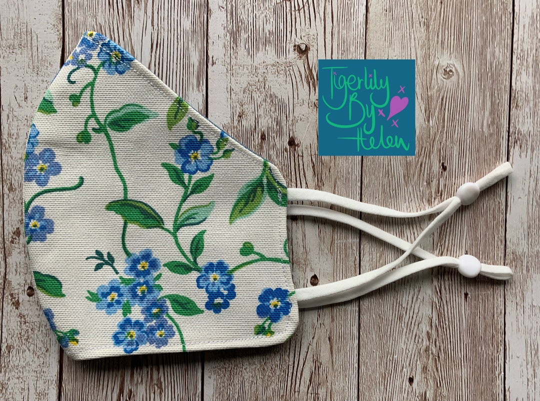 Cath Kidston Triple Layer Fabric Face Mask Etsy