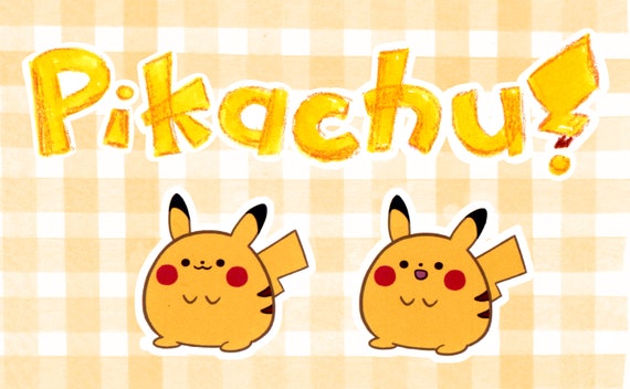 Chibi Pikachu Sticker 