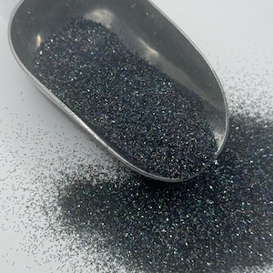 Fine Glitter,Black, Holographic Black, DIY Projects Glitter, Black Glitter, Tumbler Glitter, Craft Supply, Crafting, Glitter for Projects