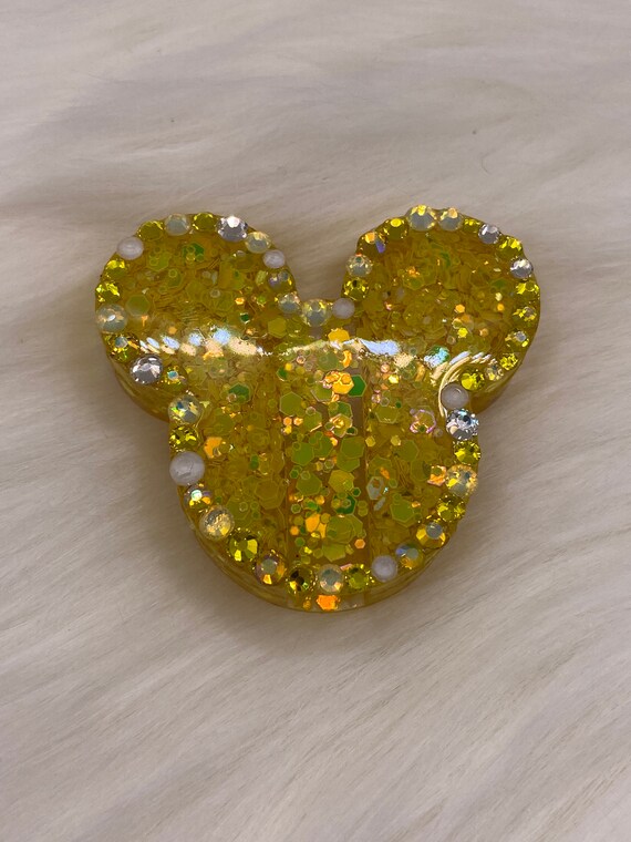 Bling option available Mickey Glove Straw Topper Bling option available Mickey Glove Straw Topper