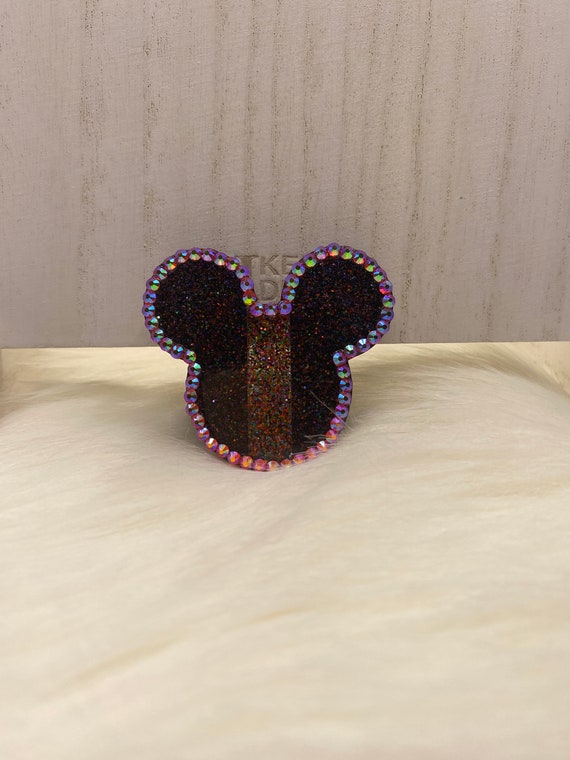 Bling option available Mickey Glove Straw Topper Bling option available Mickey Glove Straw Topper