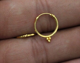 22k Gold Earrings Etsy