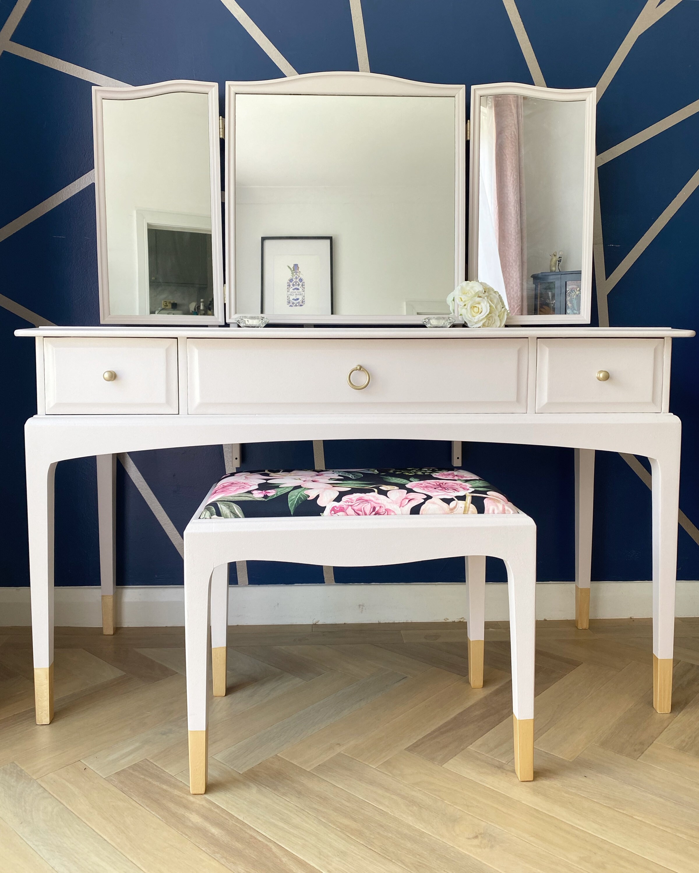 Stag dressing table mirror deals
