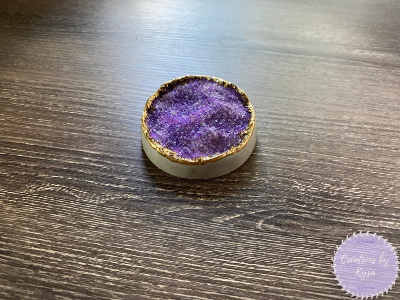 Geode Desk Decoramethyst Desk Decor Paperweight Amethyst Etsy