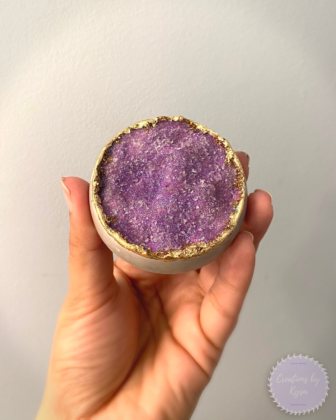 Geode Desk Decoramethyst Desk Decor Paperweight Amethyst Etsy
