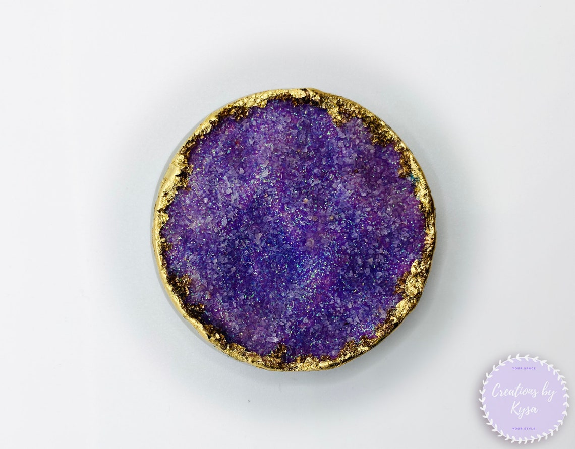 Geode Desk Decoramethyst Desk Decor Paperweight Amethyst Etsy