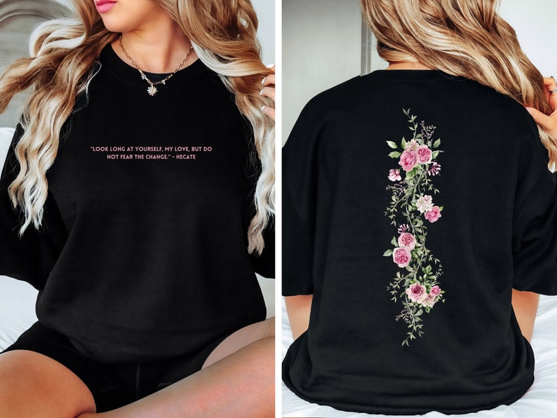 Sweatshirt Dark Romance Booktok - Collection Romance Sombre - Coupe Classique 100% Coton