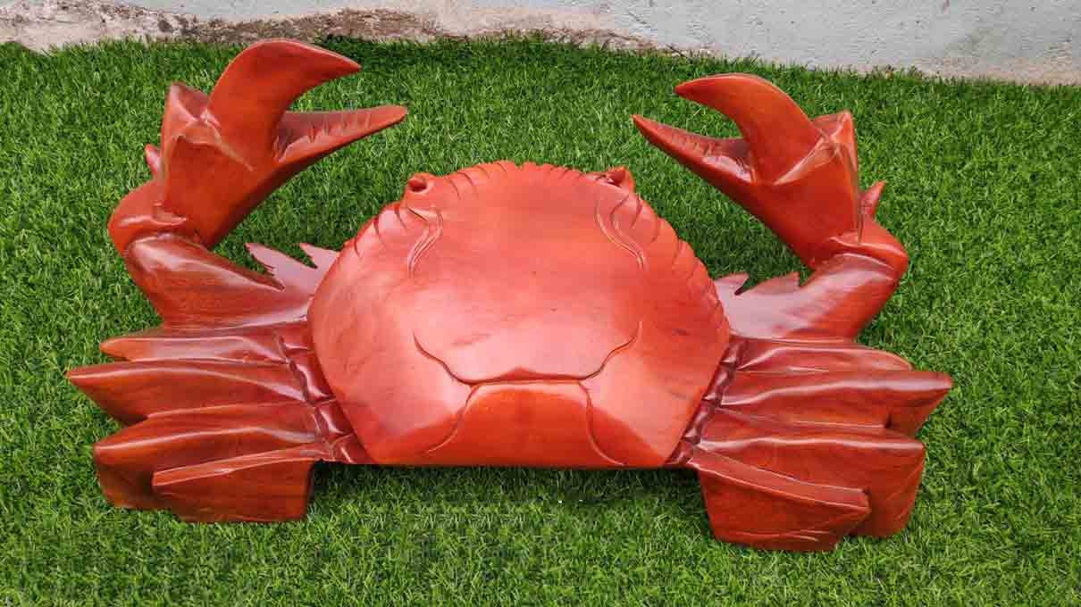 Cangrejo pared decoración de madera cangrejo decoración | Etsy