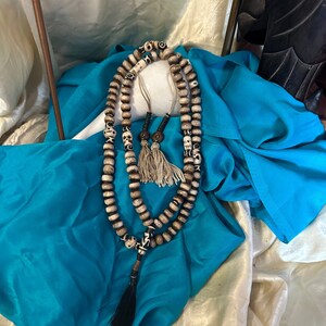 Mala tibetano de hueso: 108 cuentas de oración, Nepal