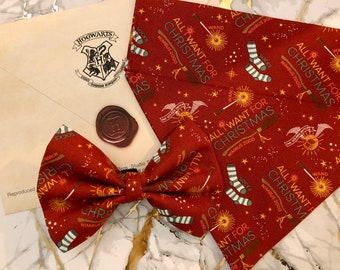 Harry Potter Dog Bandana Etsy Canada
