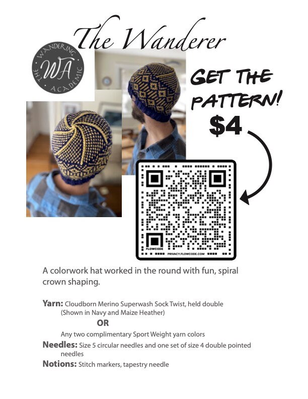 Knitting Pattern - Color Work Hat - Instant Download PDF - Etsy