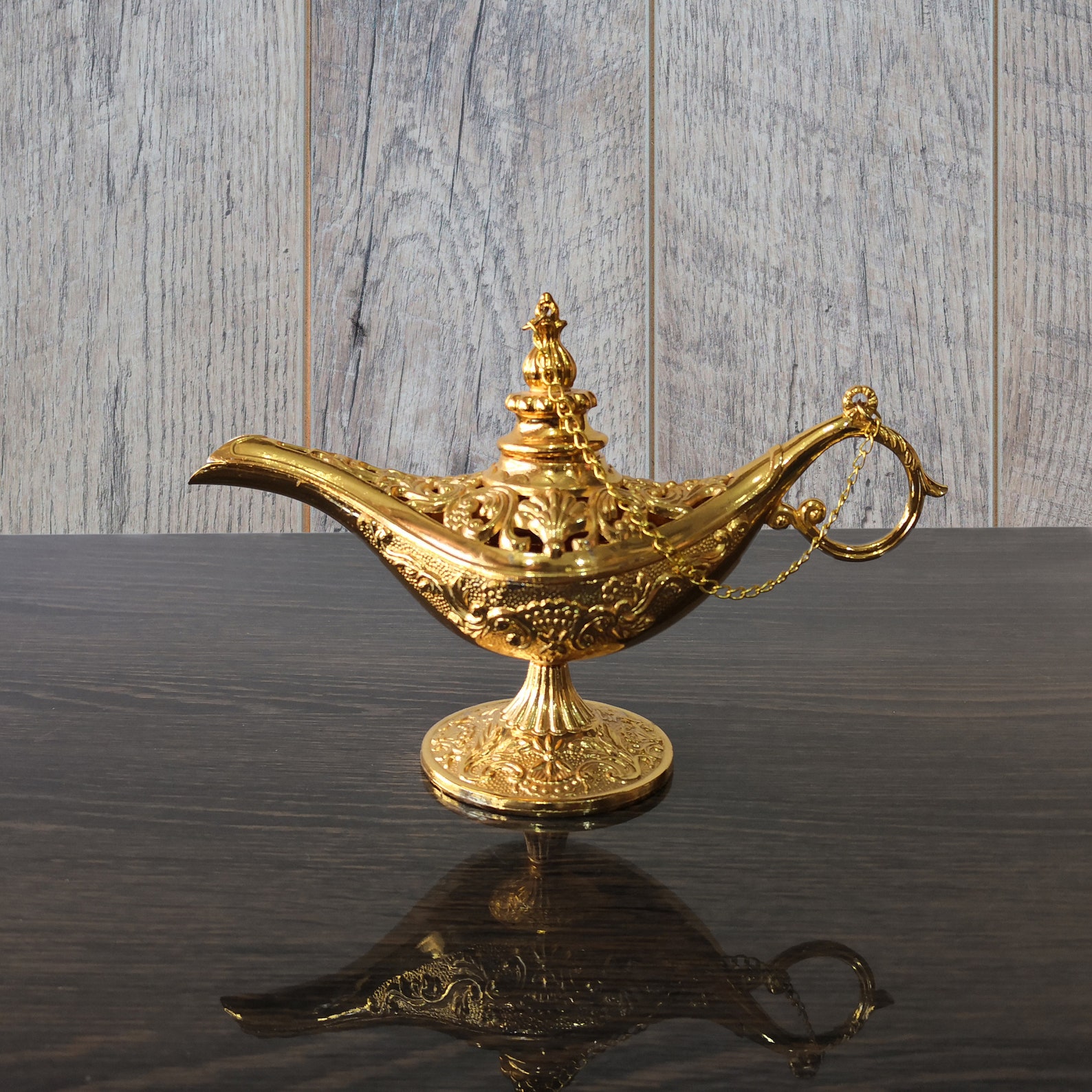 Aladdin Magic Genie Lamp Incense Burners With 10 Incense Etsy
