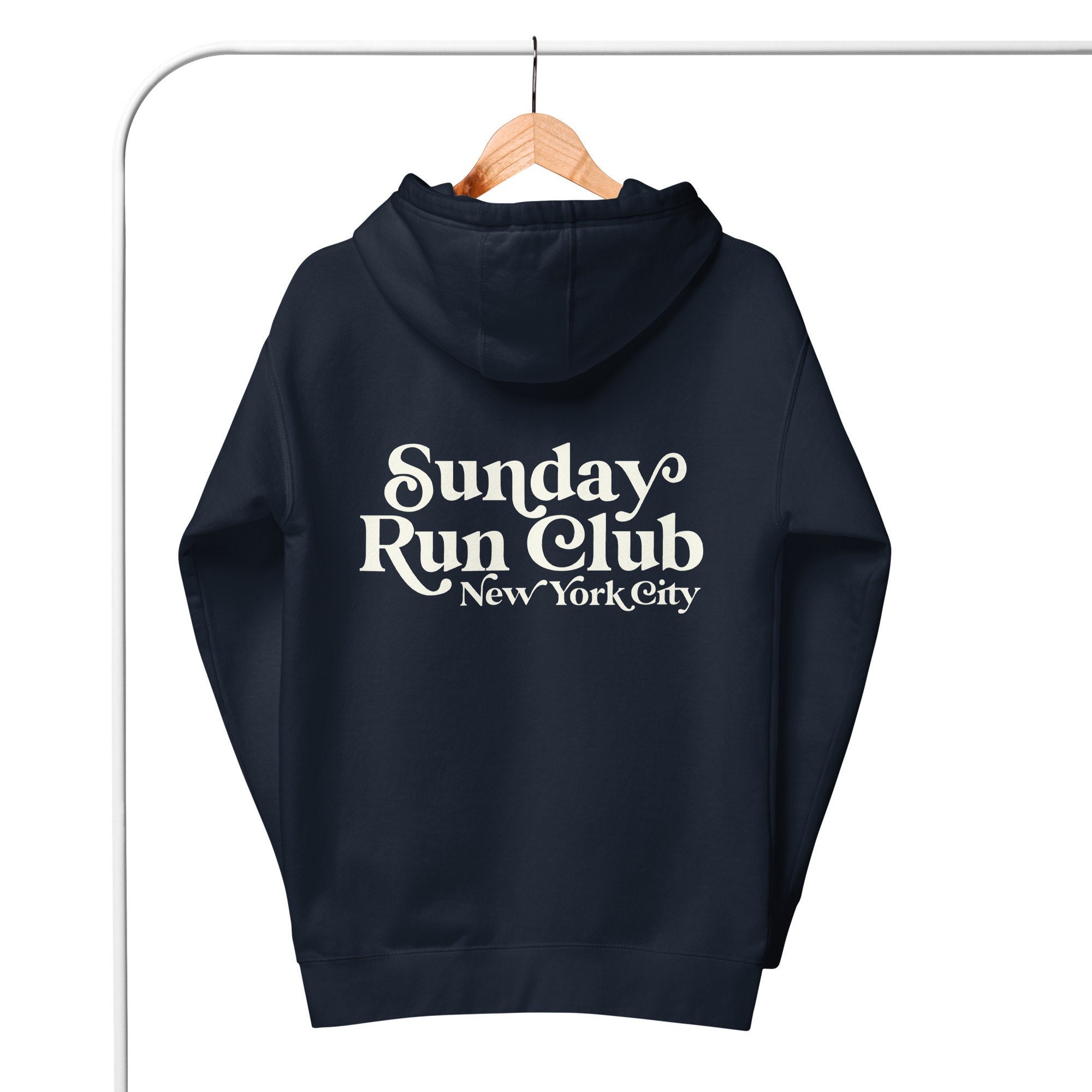 Sunday Run Club New York City Hoodie - Etsy
