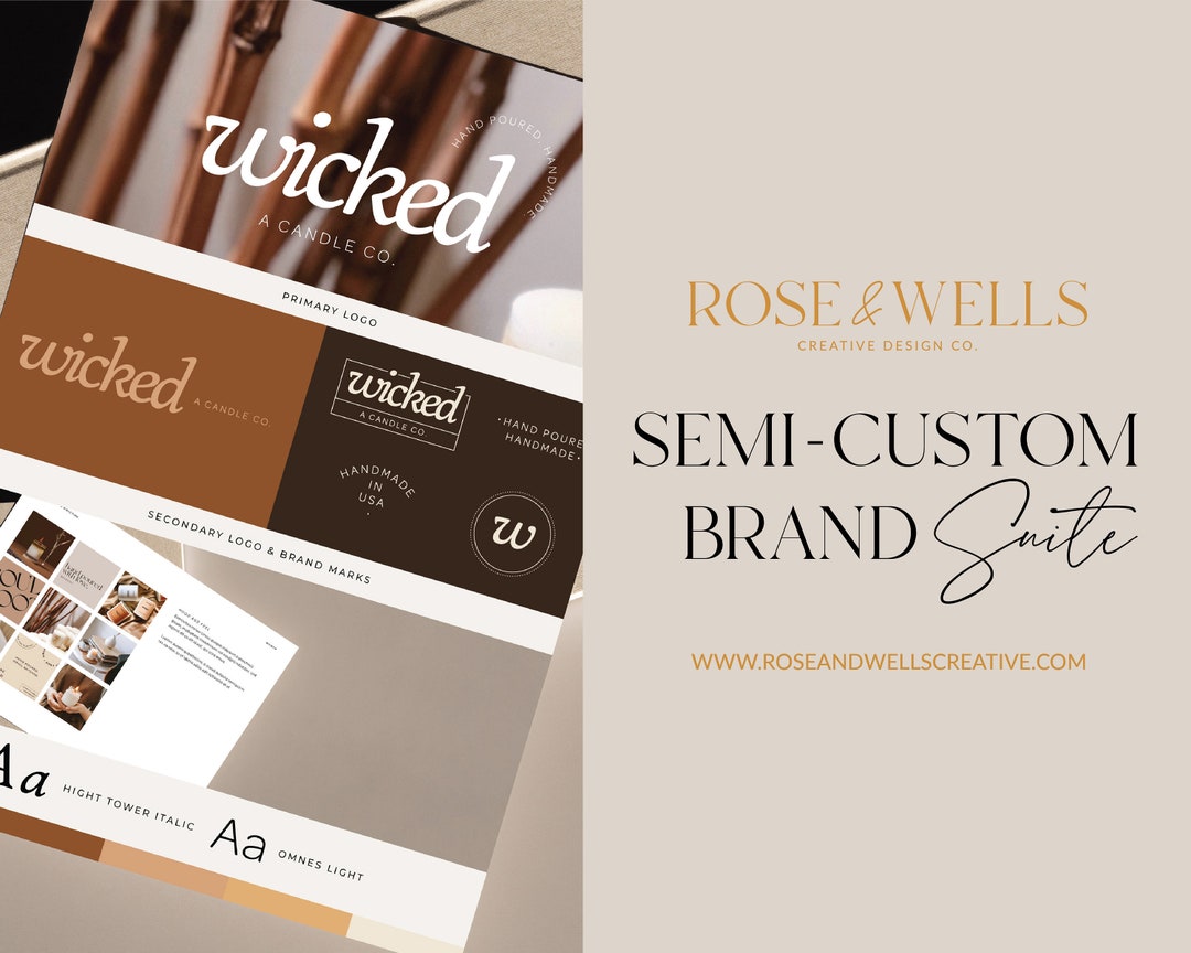 Small Business Branding Package Branding Custom Design Etsy