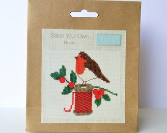 Robin Mini Cross Stitch - Etsy