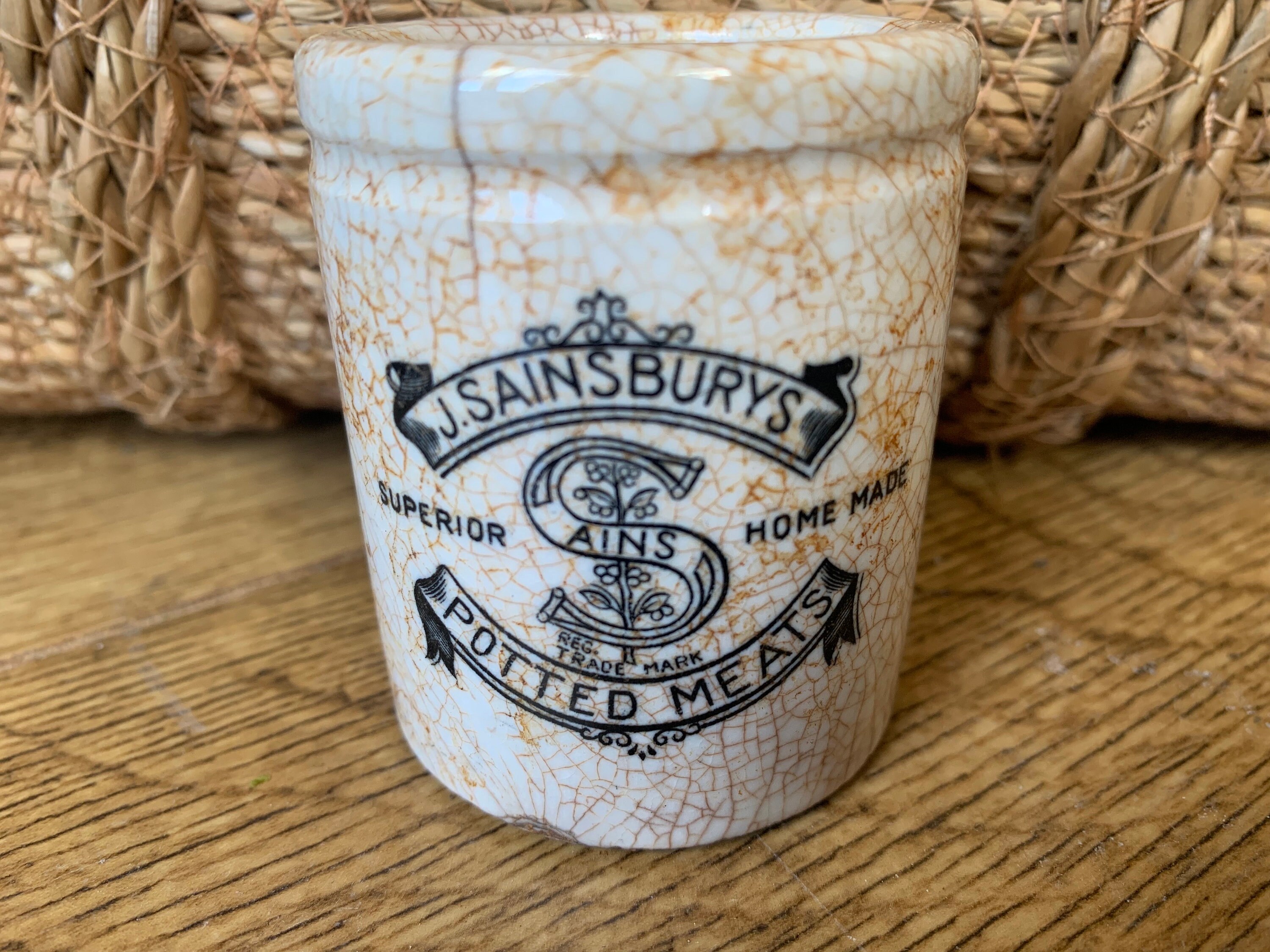 セインズベリーその他アンティークホワイト雑貨5点