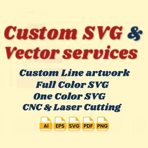 Photo to SVG | Image to Vector | Logo to SVG | Raster to Vector | Custom SVG Conversion & Digital Illustration