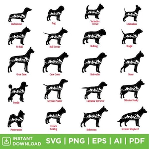マウンテンアドベンチャードッグサーキットファイル / 犬種 / アドベンチャードッグ / SVG